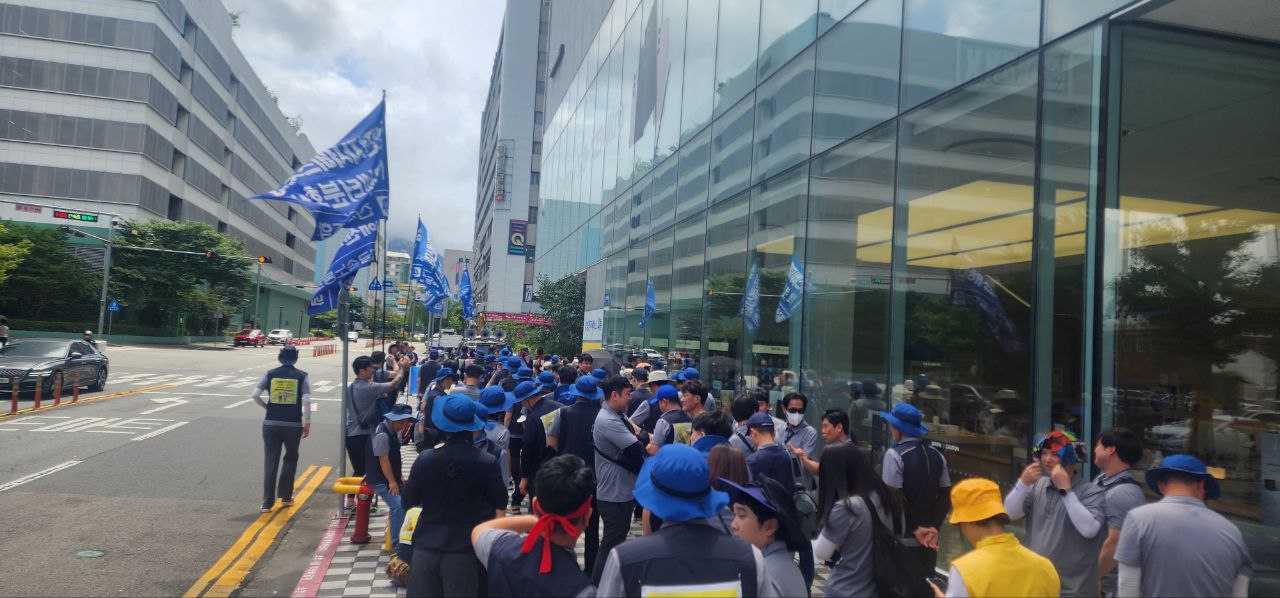 2023년 임협 쟁취 경남지회 총파업